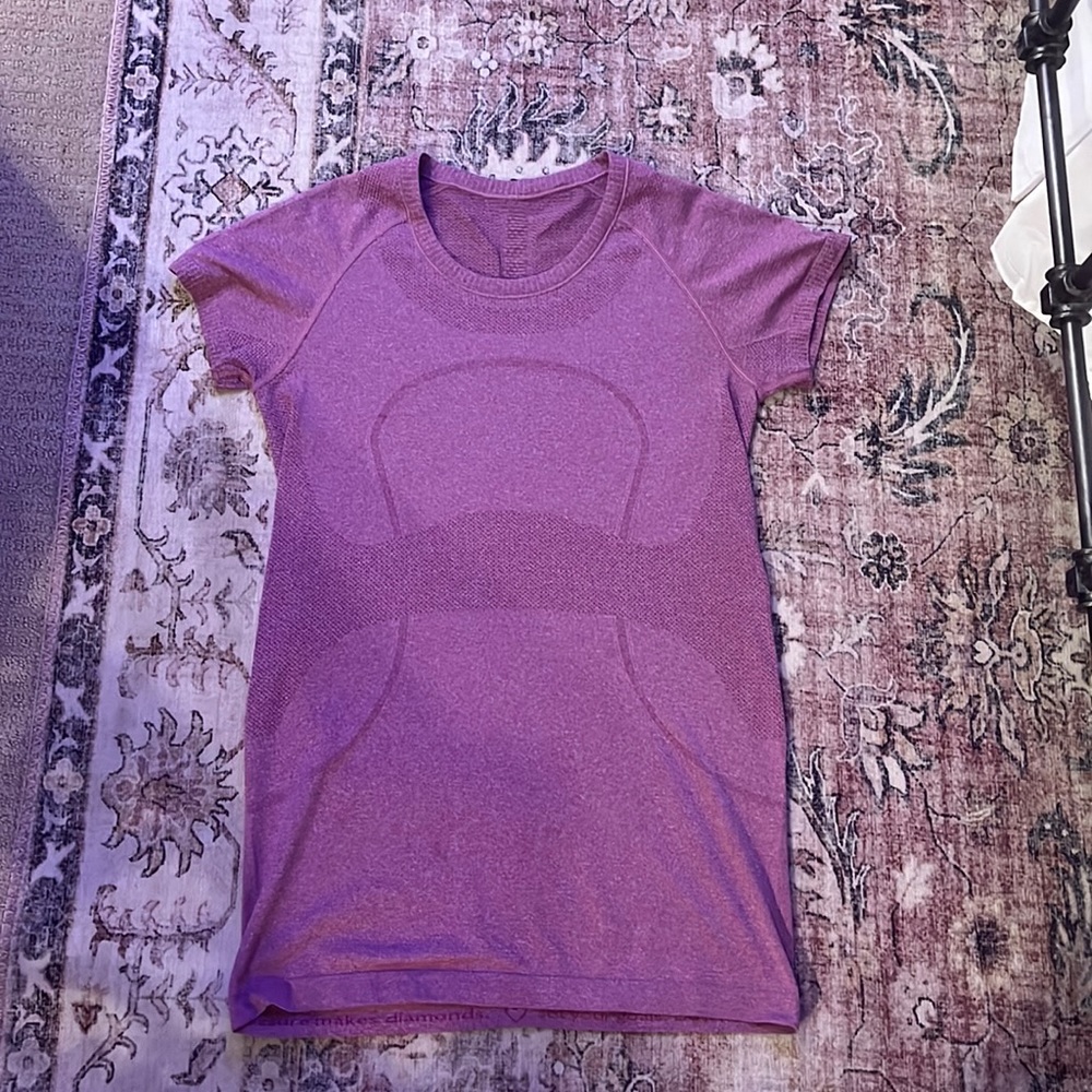 Super cute purple lululemon swiftly tech!